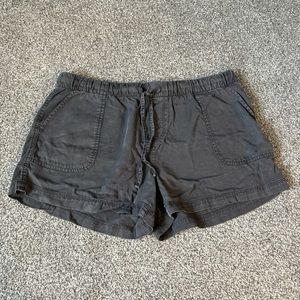 GAP Women's Lyocell Drawstring Pull-On Tencel Shorts Size Large